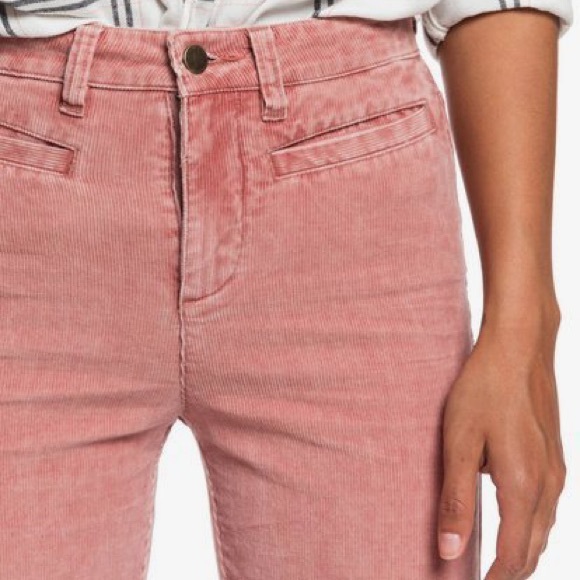 ROXY Discover People Pink Corduroy Pants - Picture 4 of 16